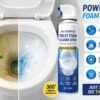 p Eco-Friendly Toilet Foam Cleaner Spray Cleans Deodorizes Removes Limescale Leaves Fresh Scent Powerful Cleanse 500ml